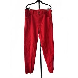 Vintage Levi's Red 520 Straight Leg Pants 36/34